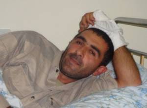 Bear attacked soldier