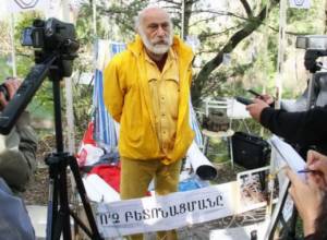 Writer continues hunger strike