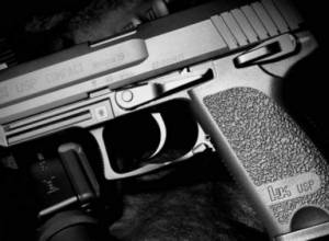 Handed weapon voluntarily