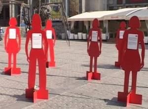 "Silent Witnesses" at the square