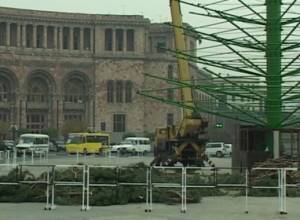 Christmas tree will be placed soon