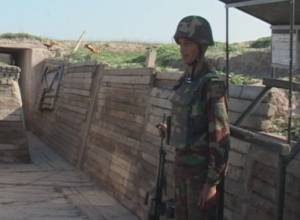 Two Armenian soldiers wounded at contact line