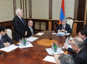 Serzh Sargsyan invites consultation on Lake Sevan