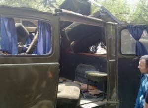 Gas cylinder explodes near market