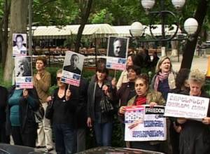 Protesters intend to take their letters back