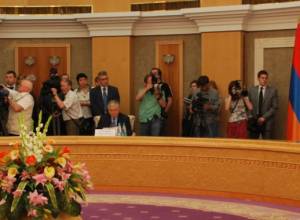 Nalbandyan met with Lukashenko