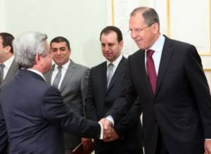 Russian FM conveys Medvedev’s proposals to Serzh Sargsyan