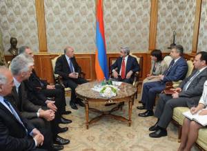 President meets mayor