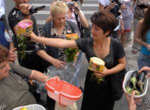 Open-air trade organized outside Yerevan Municipality