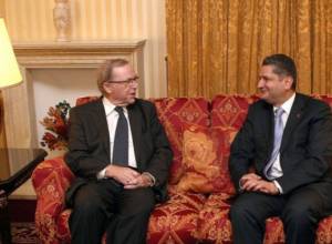 PM meets Wilfred Martens