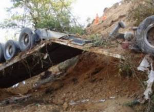 Four tractors removed from landslide zone
