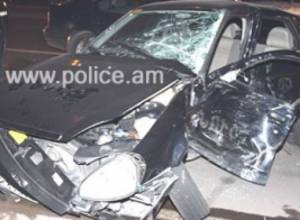 Car accidents in Yerevan