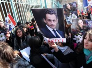 Youth express gratitude to France