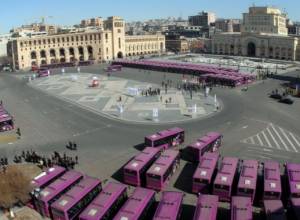 Square closed, buses are here