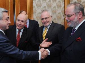 S. Sargsyan congratulates Minsk Group co-chairing countries