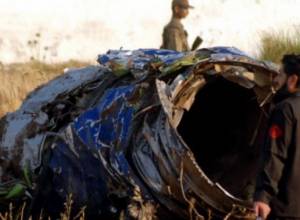 Boeing falls in residential district