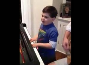 Autistic boy blessed with prodigious musical talent