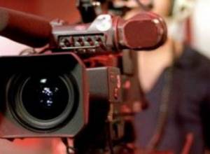 Cameraman’s camera taken