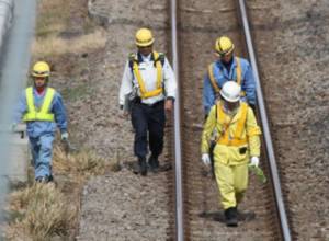 Earthquake stopped rapid flow of trains