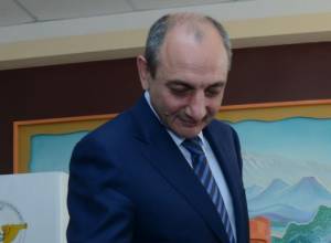 About 66.70 percent voted for Bako Sahakyan