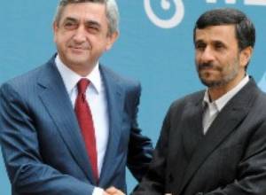 Sargsyan, Ahmadinejad talk over the phone