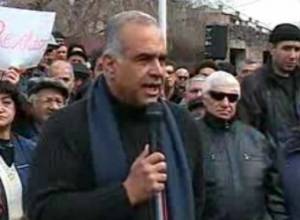 presidential candidate is in Ashtarak