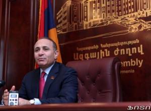 Hovik Abrahamyan does not seek to become prime min