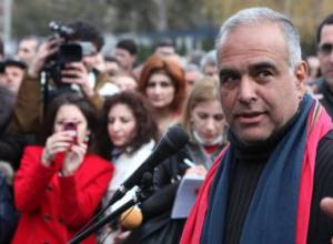 Vahan Hovhannisyan was in Freedom square