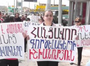 Commemorative march for murdered Proshyan Mayor