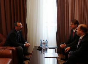 NKR Foreign Minister receives new ICRC Mission Head