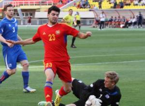 Armenia loses to Iceland 1:2