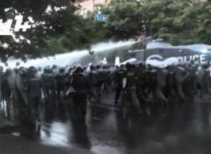 Ոստիկանությունը բռնի ուժ կիրառեց քաղաքացիների նկատմամբ