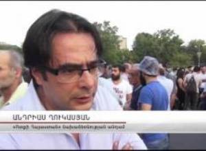 «Ոչ Թալանին»-ը կրկին Բաղրամյանում է