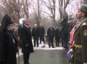 Բարձրագույն ղեկավարությունն այցելել է Եռաբլուր