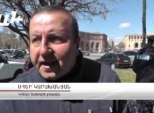 Օդաչուները եկել էին նոր պաստառով
