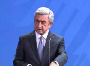 06.04.16 Սերժ Սարգսյանի ասուլիսը Գերմանիայում