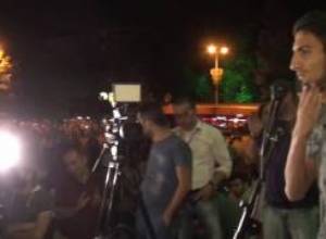 Շահեն Հարությունյանի ելույթը Ազատության հրապարակում