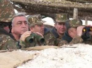 Սերժ Սարգսյանը այցելել է դիրքեր