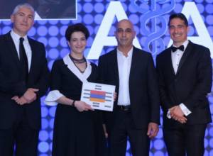 Anna Hakobyan attends gala celebration in LA