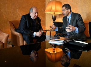 Армен Саргсян встретился с Министром науки, технологий и высшего образования Португалии