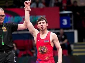 Արսեն Հարությունյանը՝ ըմբշամարտի Եվրոպայի չեմպիոն