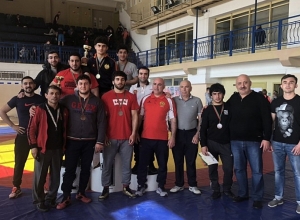 Freestyle wrestlers win gold medals in Belarus