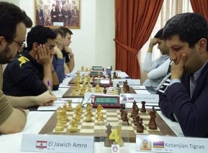 Տիգրան Քոթանջյանը 3-րդ տեղը գրավեց շախմատի Բեյրութի առաջնությունում