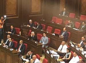 Նիկոլ Փաշինյանն Ազգային ժողովում է
