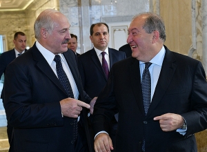 Armen Sarkissian sends congratulatory letter to President of Belarus Alexander Lukashenko on Independence Day