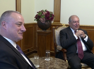 Արմեն Սարգսյանն ընդունել է «Մարիոթ Ինթերնեյշնլ»-ի ներկայացուցիչներին