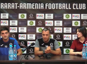 «Արարատ-Արմենիան» լիովին վերականգնվել է պարտությունից հետո. Վարդան Մինասյան