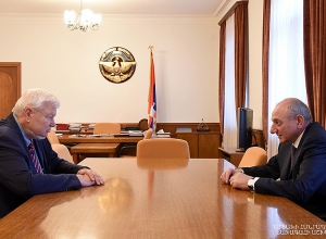 Bako Sahakyan receives Ambassador Andrzej Kasprzyk