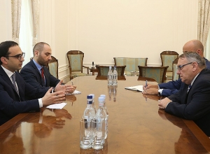 Тигран Авинян принял посла Чехии