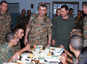 Այց ՊԲ զորամասեր՝ Հայկական երկու հանրապետությունների ռազմական համագործակցության ծրագրի շրջանակում 